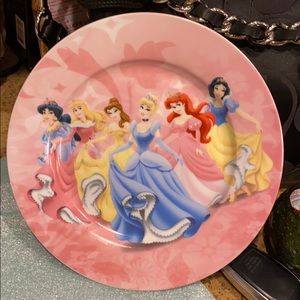 Disney princesses Ceramic Plate,